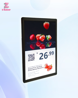 Tablettes de bureau en forme de L 10 pouces PC Android avec caméra frontale Banque Restaurant Commande Tablette Android LCD Panneau de prix électronique