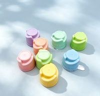 Bouchon de bouteille séparable en PP de qualité alimentaire pour poudre de thé matcha, café, protéines nutritionnelles, compatible avec les bouteilles d'eau standard