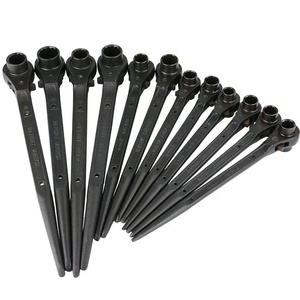 Ratchet cờ lê L R xây dựng giàn giáo cờ lê/Mạnh mẽ đôi Kích thước ổ cắm Ratchet cờ lê - Product Image 1