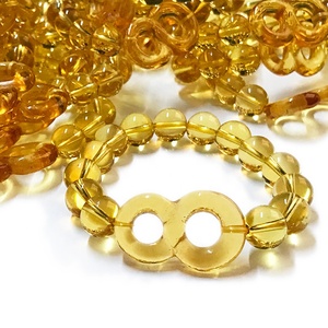 Pulsera de Piedras Preciosas con Cuentas Redondas y Símbolo de Infinito - Product Image 5