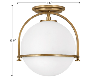 Petit Verre Opale Semi-encastré Escalier Foyer Couloir Blanc Global <span class=keywords><strong>Plafonnier</strong></span> Moderne Salle De Bains Classique Encastré Éclairage - Product Image 2