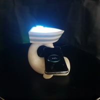 Veilleuse LED à motif léopard craquelé peint à la main, intensité réglable, batterie rechargeable, pour le Nouvel An, le bureau et la maison