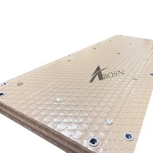 Tapis de chantier temporaire en UHMWPE renforcé composite, durée de vie prolongée, solution économique pour chantier - Product Image 4