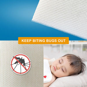 Hiện đại thép không gỉ cửa sổ côn trùng lưới dải từ PVC sợi thủy tinh ruồi muỗi bằng chứng magnetics màn hình bao bì - Product Image 2