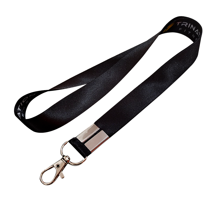 Personalized Neck Strap Keychain Nylon Id Card Printed Phone Case Key Chain Custom Pen Holder Lanyard With Silicone Ring Image 3