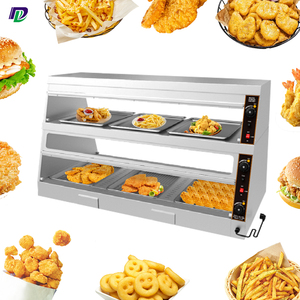 Tủ trưng bày thức ăn nóng điện 1.2M 1.5M 1.8M / Tủ giữ nóng thức ăn / Tủ giữ nóng KFC / Tủ trưng bày thức ăn nóng - Product Image 1