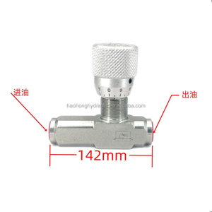 STU-G1/4 STU-G3/8 G1/2 STU-G3/4 STU-G1 thủy lực một chiều Van tiết lưu điều chỉnh tốc độ van điều chỉnh tốc độ van - Product Image 5