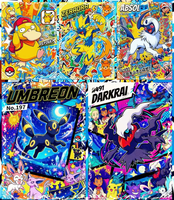 Tarjeta Coleccionable de Fan Art de Doble Cara YS B5, Serie Cosmic Code Lost, Squirtle y Otros Personajes Clásicos, Tarjeta Impresa