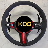 Volant en carbone concassé forgé violet pour bmw F10 F20 F30 F32 F36 F80 F82 E46 E90 M3 M4 M5 toutes séries DOS