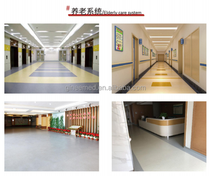 Suelo de Vinilo PVC Autoadhesivo, Antiestático, Ignífugo e Impermeable, Ecológico, para Hospitales, Oficinas y Escuelas, Marca GINEE MEDICAL - Product Image 4