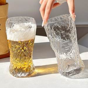 <span class=keywords><strong>Verre</strong></span> à bière en borosilicate haute résistance, résistant à la chaleur, bouteille à lait, jus, eau, tasse à café moderne, vaisselle pour boissons domestiques - Product Image 4