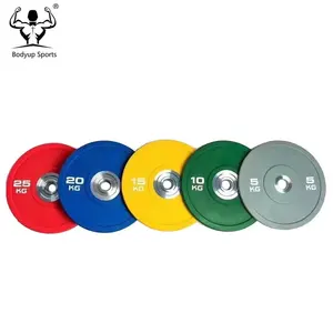 उच्च गुणवत्ता वाले भारोत्तोलन कोला रबर बम्पर प्लेट - Product Image 1