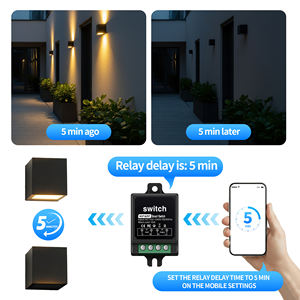 מתג שלט רחוק 110V מתג חכם WiFi 433MHz מתג שלט רחוק 10A מתג בית חכם גרפיטי ממסר תאורה חכמה - Product Image 5