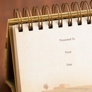 MIni escritorio con logotipo impreso personalizado, de pie, con giro motivacional del Día 365, <span class=keywords><strong>calendario</strong></span> perpetuo <span class=keywords><strong>Cristiano</strong></span> - Product Image 6