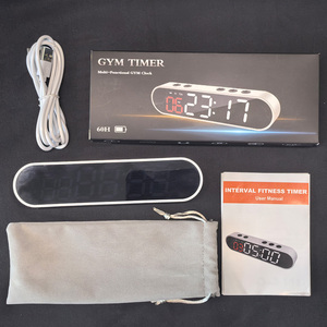 Chronomètre multifonctionnel de qualité professionnelle pour la salle de sport - Chronomètre sportif compatible HIIT/horloge/tabata pour MMA et fitness - Product Image 2
