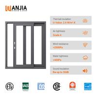 Ventanas Corredizas WANJIA Resistentes a Huracanes, Ventanas y Puertas de Aluminio, Otras Ventanas Corredizas para Casa