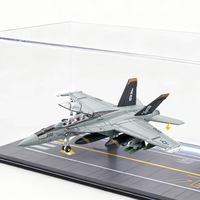 Kit de modèle en plastique 1/72 Forces armées américaines, Force aérienne, avion de chasse multirole supersonique F/A-18F Super Hornet, blocs et jouets de construction de modèles