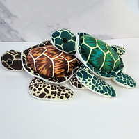 Jouets en peluche de tortue personnalisés en gros, mignons animaux en peluche de tortue, poupée en peluche pour enfants, cadeaux, Juguetes De Peluche De Tortuga