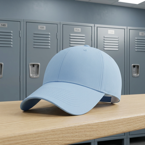 Brim Universal Denim Baseball Cap-Sporty Common Unisex Summer <b>Hat</b> with Metal Buckle - Product Image 3