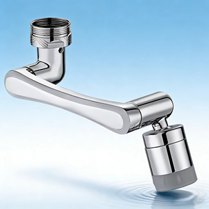 HOMEDEC <span class=keywords><strong>Robinet</strong></span> Aérateur Pivotant à 1080 Degrés Économiseur <span class=keywords><strong>d</strong></span>'<span class=keywords><strong>Eau</strong></span> - <span class=keywords><strong>Robinet</strong></span> Moderne Économiseur <span class=keywords><strong>d</strong></span>'<span class=keywords><strong>Eau</strong></span> pour Salle de Bain - Product Image 1