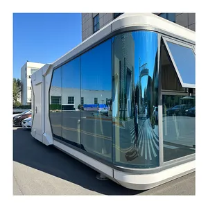 Capsula spaziale per casa Mobile a Capsule intelligenti, piccola capsula prefabbricata,