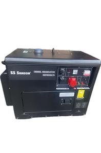 เครื่องกำเนิดไฟฟ้าดีเซล SS SAMSON 10KW แบบเงียบ 240V สตาร์ทไฟฟ้า 50Hz เครื่องกำเนิดไฟฟ้าดีเซลแบบเงียบ 10KW เฟสเดียว - Product Image 1