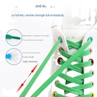Lacets de chaussures élastiques sans nœuds, personnalisés ODM, créatifs, à fermeture magnétique rapide, pour un usage facile