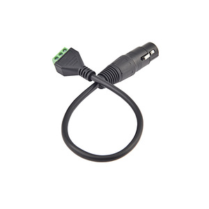 Enchufe hembra XLR de 3 pines A Adaptador convertidor de Terminal sin soldadura de 3 pines, conector de Cable de enchufe de Audio para altavoces mezcladores de micrófono - Product Image 6