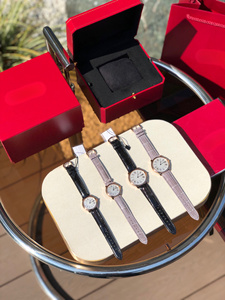 Reloj mecánico automático moderno y elegante, correa de cuero con diseño de cocodrilo, corona con incrustaciones de espinela, resistente al agua - Product Image 1