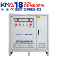 Transformateur automatique triphasé sec KMA SG 400Kva 50Hz 60Hz pour abaissement de tension AC de 380V à 200V pour usage industriel