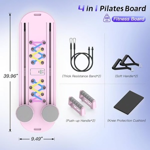 Yiyu <span class=keywords><strong>Reformer</strong></span> Pieghevole Portatile 12-in-1 in PP per Allenamento Domestico Maschile e Studio <span class=keywords><strong>Pilates</strong></span> con <span class=keywords><strong>Benefici</strong></span> per la Salute Modello 8053 - Product Image 4
