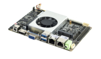 Carte mère OEM Favtory 3,5 pouces avec processeur J4125, 4K 60Hz HD-MI VGA EDP/LVDS DDR4 16 Go de RAM pour POS ATM ROBOT