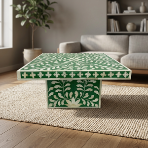 Ensemble de 3 supports à gâteaux carrés en os incrusté, imprimé floral, écologiques, de qualité alimentaire, résistants au four, accessoire de pâtisserie, décoration de comptoir de mariage - Product Image 1