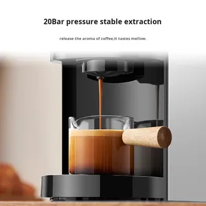 Machine à café capsule entièrement automatique pour la maison et le bureau compatible transfrontalière divers espresso électrique en plastique entièrement automatique - Product Image 2