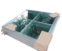 Plateforme de scène portable en acrylique, scène de mariage indienne Mandap