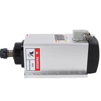 Moteur de broche CNC refroidi par air à bride carrée Changsheng 2.2KW 220V 380V