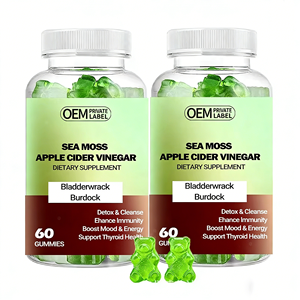 Gummies de mousse de mer OEM : Compléments pour le soutien immunitaire, la digestion et la santé intestinale avec fucus vésiculeux et racine de bardane - Product Image 5