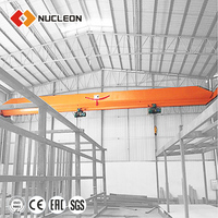 Pont roulant monopoutre Nucleon de 3, 5, 10 et 20 tonnes, portance de levage de 6m, 9m, 12m et 18m