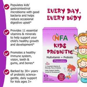 Comprimés Probiotiques pour Enfants en Gros avec Biotine et Acide Pantothénique : Aidez Vos Enfants à Ne Pas Manquer de Vitamines Essentielles - Product Image 2