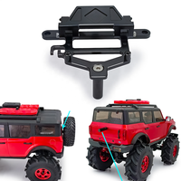 M009155AAB0C1 NOBRAND CNC Aluminium Rak Baterai Chassis Frame Assembly Decoration Parts 1/24 Mini RC Crawler Off-Road