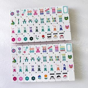 OEM kustomisasi Mahjong, Set lengkap Mahjong kristal akrilik kualitas tinggi ukuran 32mm 34mm 36mm 37mm 38mm 39mm - Product Image 5