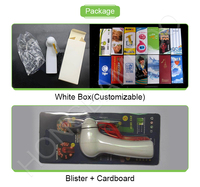 Messaggio personalizzato LED luce Mini Fan pubblicità programmabile promozionali ricaricabili ventagli per feste