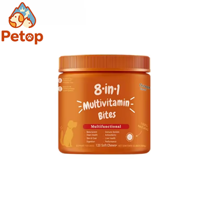 Peoto - Masticables Blandos Multivitamínicos para <span class=keywords><strong>Perros</strong></span>, Apoyo para Cadera y Articulaciones, Inmunidad, Salud Cardíaca, Piel, Pelaje y Digestión, Suplemento Vitamínico para Mascotas - Product Image 1