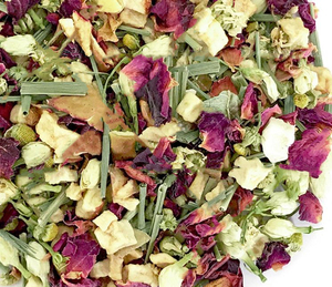 Té de Hierbas Mixtas Chinas, Té de Flores de Jazmín, Osmanthus y Rosa, Mezcla de Frutas de Piña y Papaya, Té Detox para la Belleza - Product Image 4