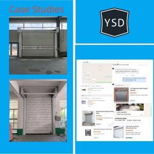 Porte de garage à enroulement rapide en alliage d'aluminium, conception à dégagement rapide, structure anti-collision, <span class=keywords><strong>action</strong></span> fluide et rapide - Product Image 6