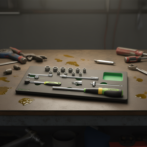 Juego de Llaves de Tubo Fasano de 1/4 de Pulgada, 17 Piezas, Herramientas de Reparación de Automóviles - Product Image 3