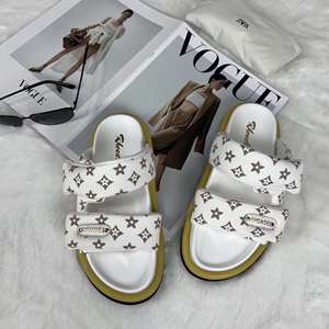 Wholesale Customized Logo Open Toe Platform Heel Light Weight Anti-Slippery Spring Sandal Femme for Women Men Shoes - Product Image 1