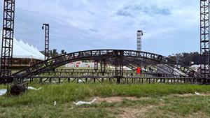 ระบบโครงหลังคาอะลูมิเนียมอัลลอยด์ โครงหลังคาอะลูมิเนียมพร้อมสลักเกลียวสำหรับติดตั้งไฟเวที โครงทรัสสำหรับคอนเสิร์ต เวทีคอนเสิร์ตเคลื่อนที่ - Product Image 6