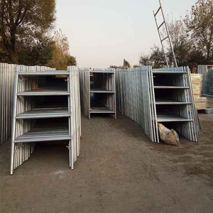 Suku cadang perancah rangka H baja TERBAIK kualitas teliti untuk rangka perancah Jalan Hotel - Product Image 6