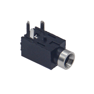 PJ-210 Conector de Audio de 2.5mm, Montaje Vertical de 3 Pines para PC/Computadora, Conector Hembra - Product Image 2